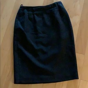 Gray pencil skirt size 2